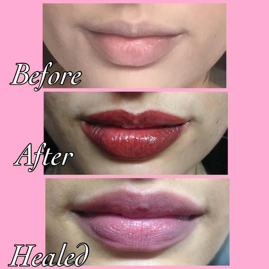 Lip Blush Tattoo Aftercare Instructions for Lasting Results | LISA OM